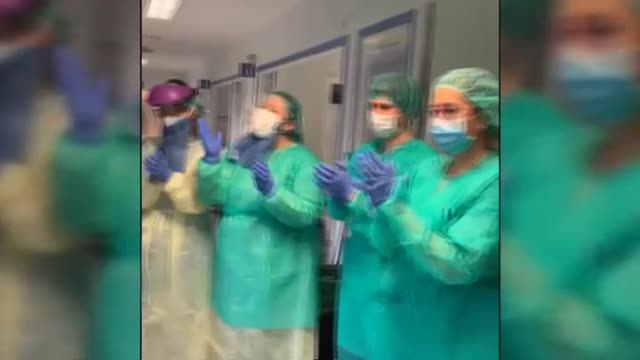 Así celebran las extubaciones en hospitales de toda España