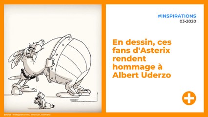 En dessin, ces fans d'Asterix rendent hommage à Albert Uderzo