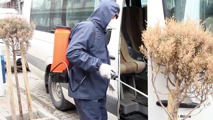 Minibüsçüler koronavirüse karşı önlemlerini artırdı - VAN