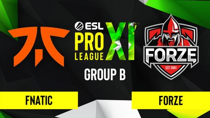 CSGO - Fnatic vs. forZe [Nuke] Map 1 - ESL Pro League Season 11 - Group B