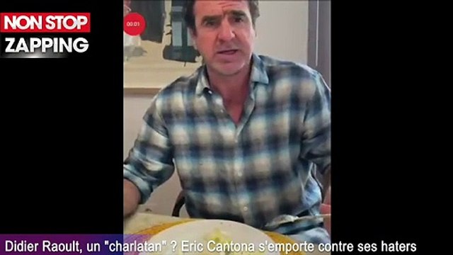 Didier Raoult, un charlatan ? Eric Cantona s'emporte contre ses haters (Vidéo)