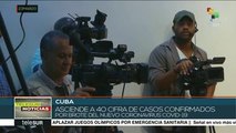 Asciende a 40 la crifra de casos confirmados de COVID-19 en Cuba