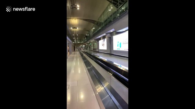 Bangkok airport deserted as government bans tourists amid COVID-19 pandemic