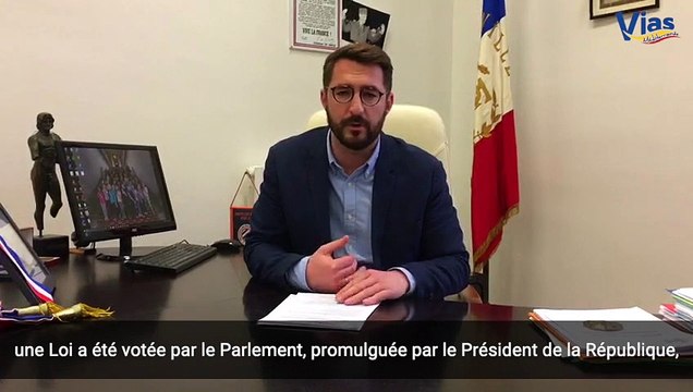 VIAS - Déclaration de Jordan Dartier, Maire de Vias - 24 mars 2020