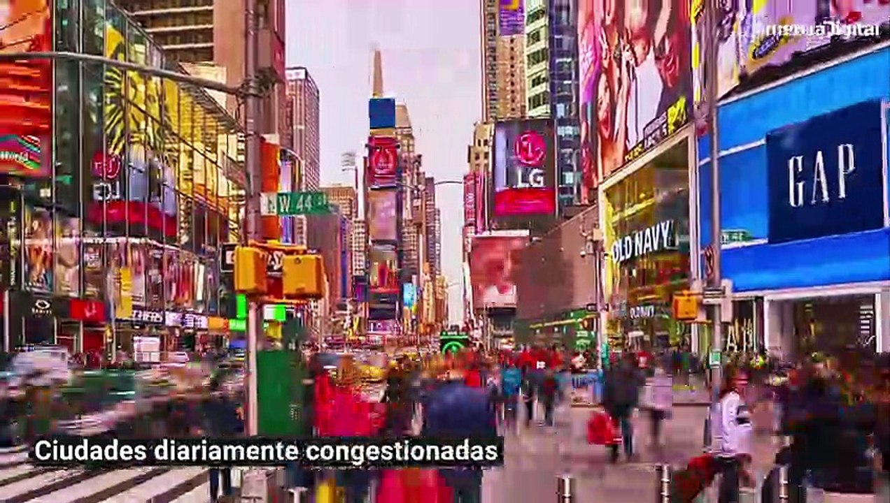 Así se ven las ciudades más congestionadas tras cierre global por coronavirus