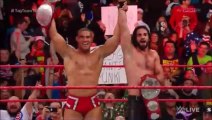 (ITA) Seth Rollins e Jason Jordan vincono i titoli di coppia di RAW - WWE RAW 25/12/2018