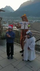 Balkonkonzert_Last Christmas_in Schwaz