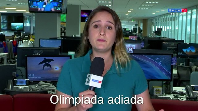 Plantão do SporTV News : Jogos Olímpicos de Tóquio adiados (24/03/2020)