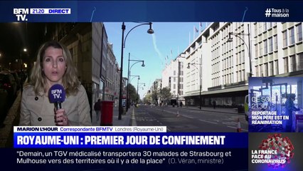 Comment s'est déroulé le premier jour de confinement au Royaume-Uni?