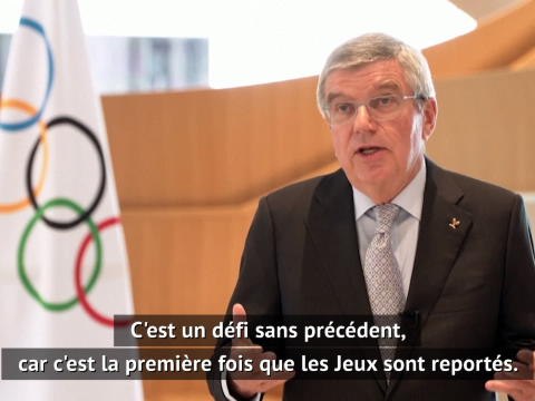 Tokyo 2020 - Bach : Ces Jeux seront la lumière au bout du tunnel