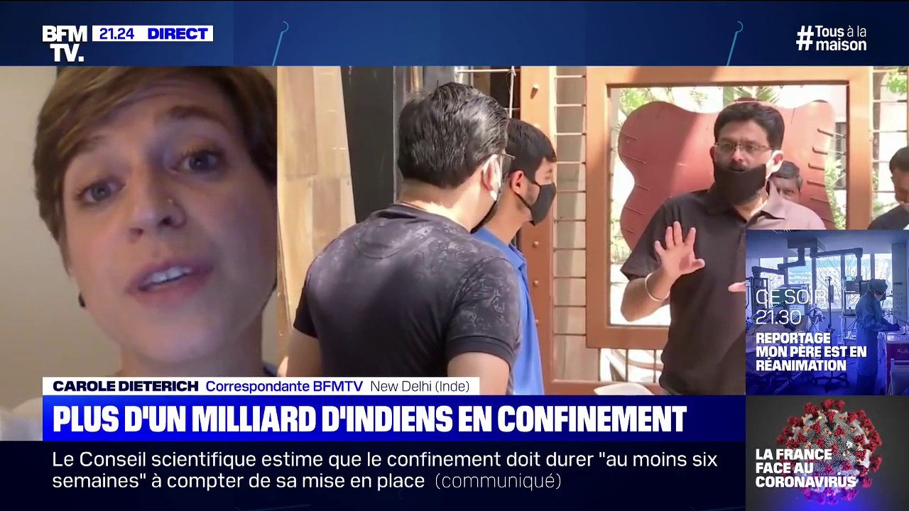 Coronavirus: plus d'un milliard d'Indiens en confinement