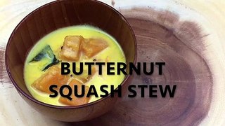 Butternut Squash Stew in coconut Milk