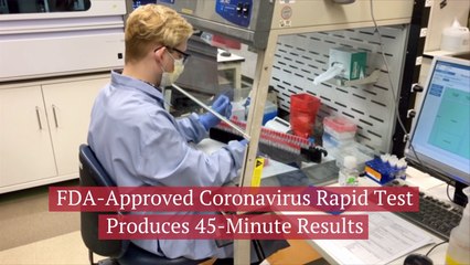 FDA-Approved Coronavirus New Test
