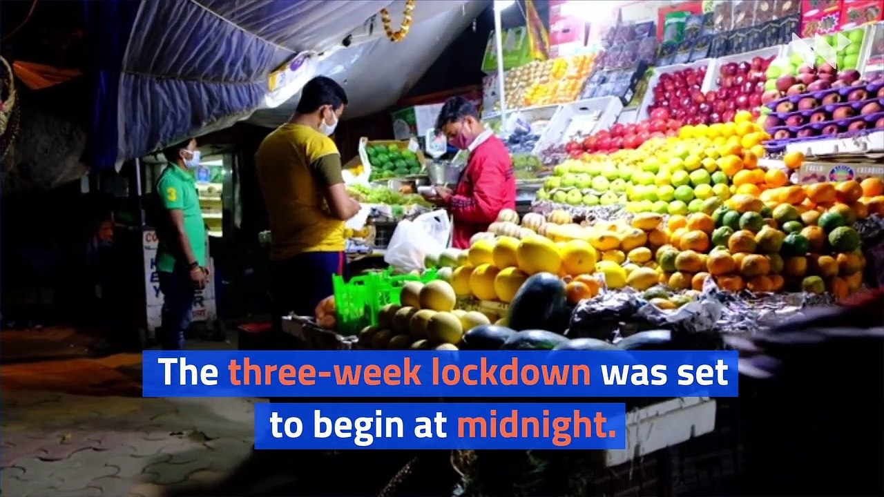 India Puts 1.3 Billion People on Lockdown for 21 Days