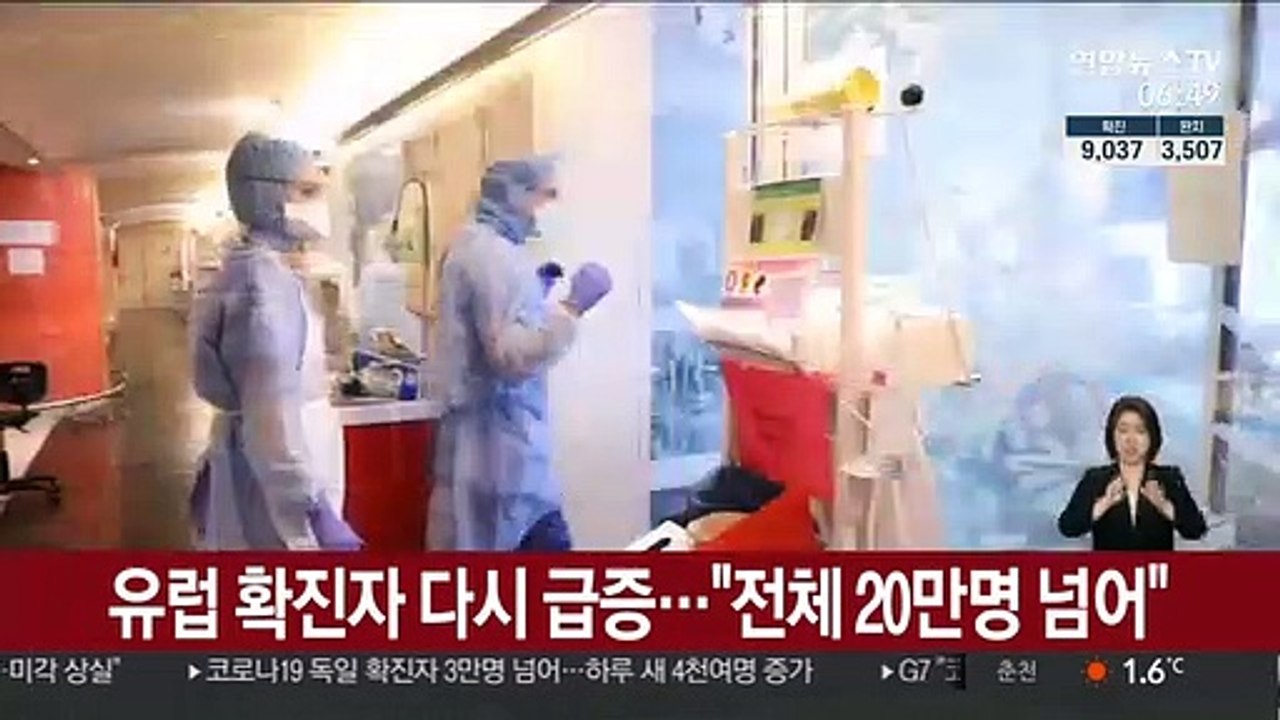 유럽 코로나19 다시 급증…"확진자 20만명 넘어"