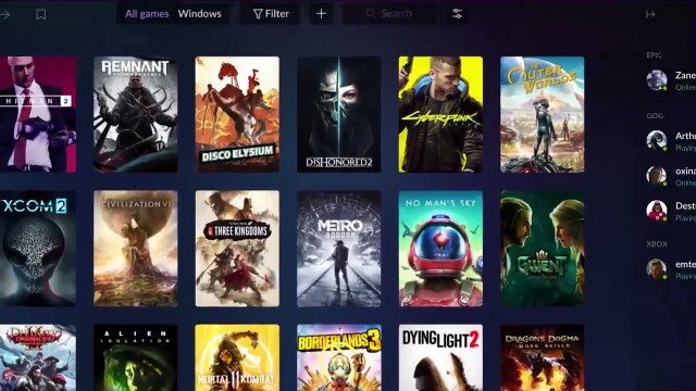 Qu'est ce que GOG GALAXY 2 0 Rassemblez tous vos jeux et amis au meme endroit