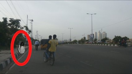 Real Ghost caught on cam at Hitech City, Hyderabad - Real Ghost Videos in india - Real Scary Videos