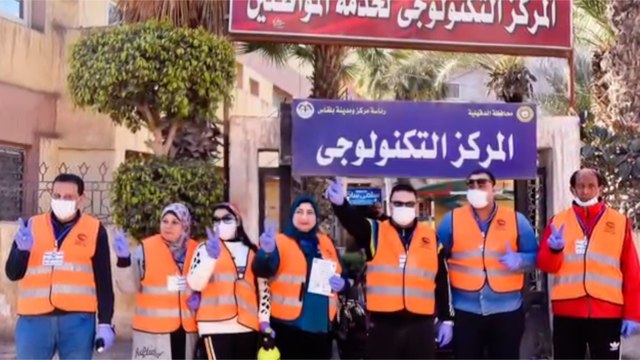 استمرار جهود حزب مستقبل وطن في المحافظات لمكافحة كورونا