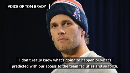 Download Video: Brady admits coronavirus making it difficult to interact with Tampa Bay squad