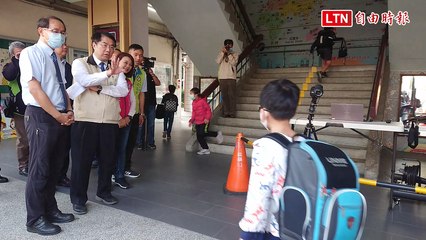 南市防疫！600人以上學校都設紅外線體温偵測儀