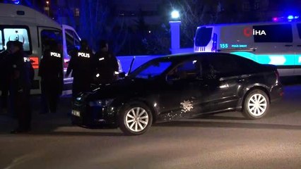 Başkent'te seyir halindeki araca pompalı tüfekle saldırı: 1 yaralı