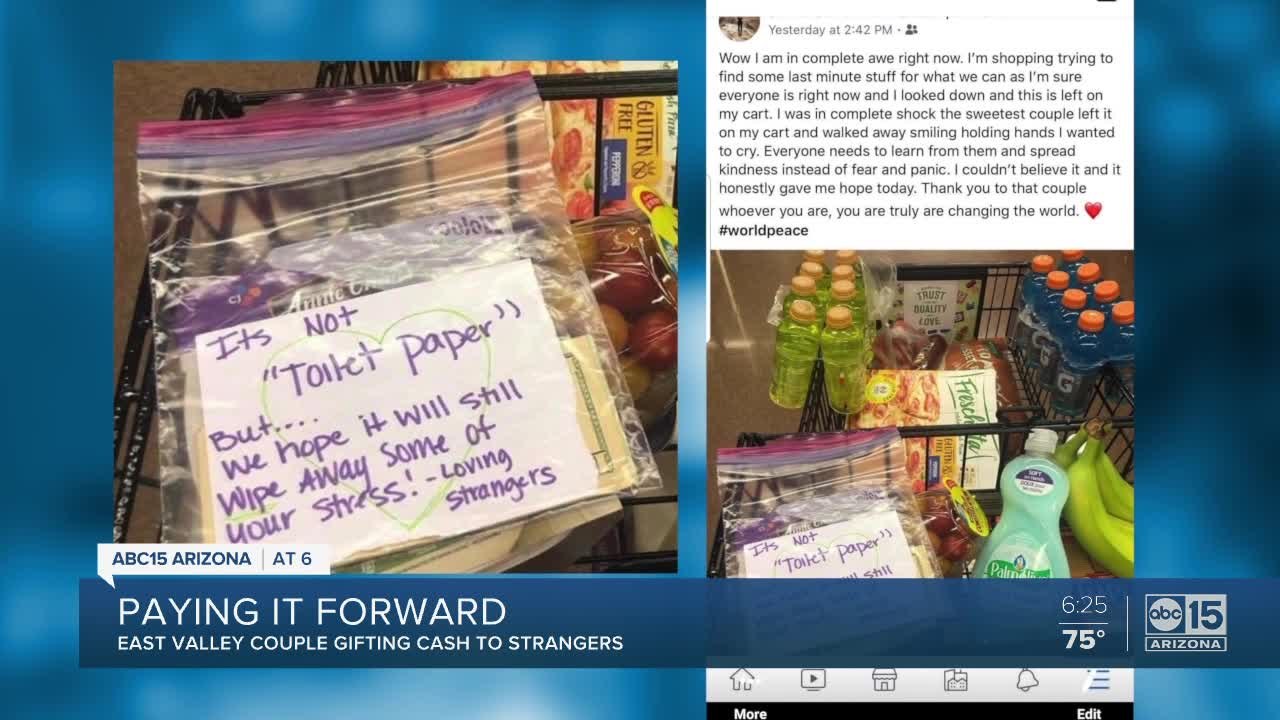 Valley couple paying it forward during the COVID-19 outbreak