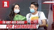 México suma 405 casos positivos y cinco muertes por coronavirus