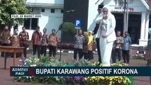 Bupati Karawang Cellica Nurrachadiana  Positif Corona