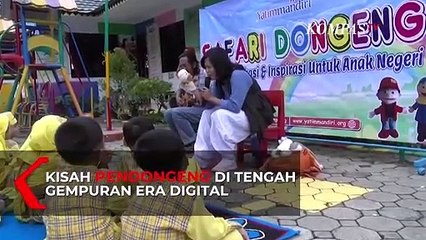 Kisah Perjuangan Pendongeng di Tengah Gempuran Era Digital