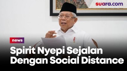 Wapres Ma'ruf: Spirit Nyepi Sejalan Dengan Seruan Social Distancing