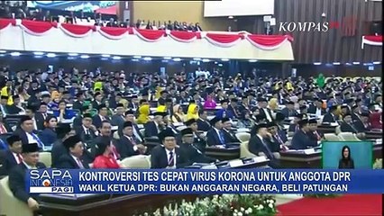 Kontroversi Rapid Test Corona anggota DPR
