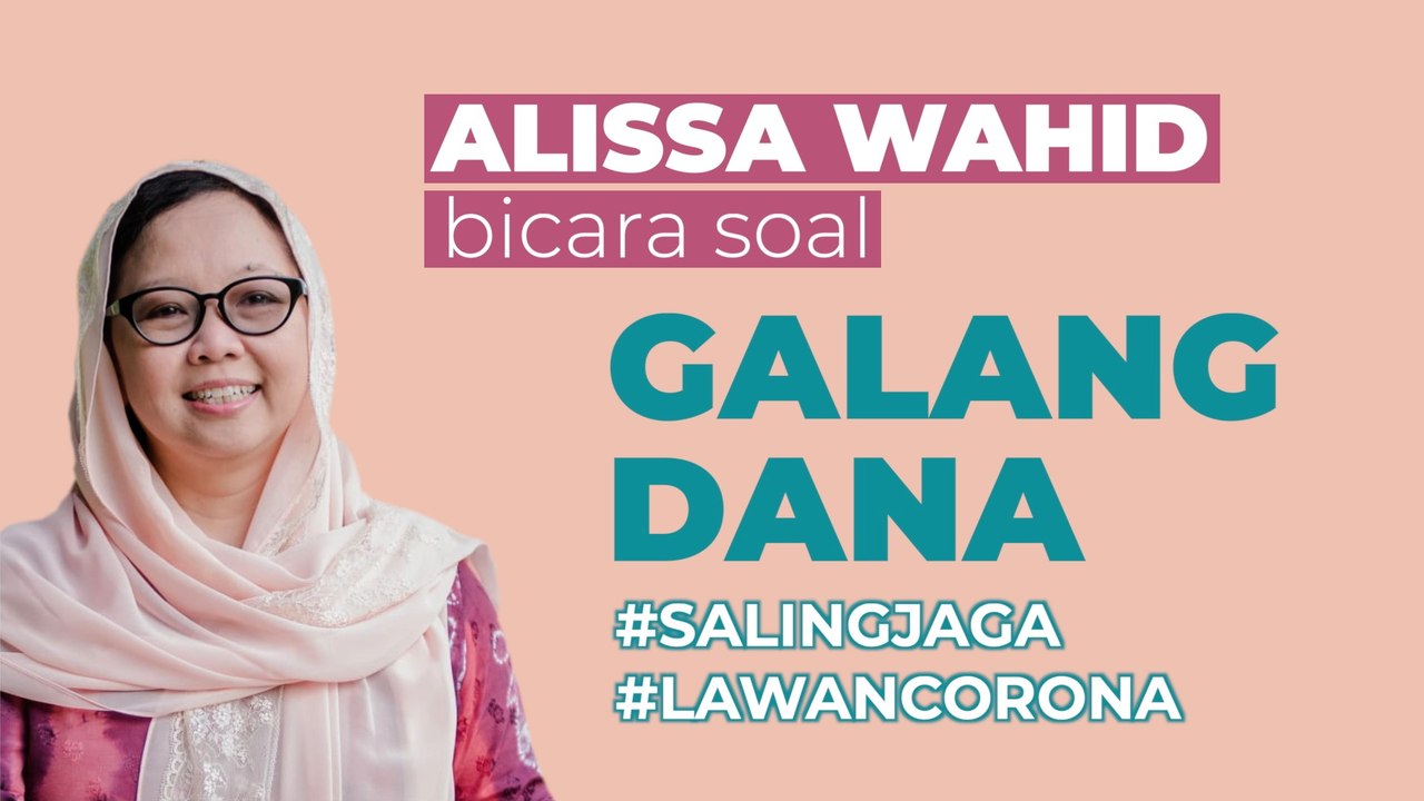 Alissa Wahid Bicara soal Penyaluran Donasi Bantu Ekonomi Warga Rentan Corona