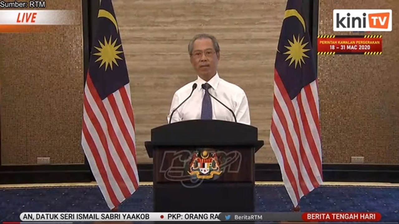 LIVE: Perutusan khas oleh Perdana Menteri, Muhyidin Yassin