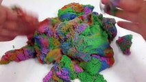 Kinetic Sand Mixing Colors Cake Surprise Eggs Toys Toys For Kids