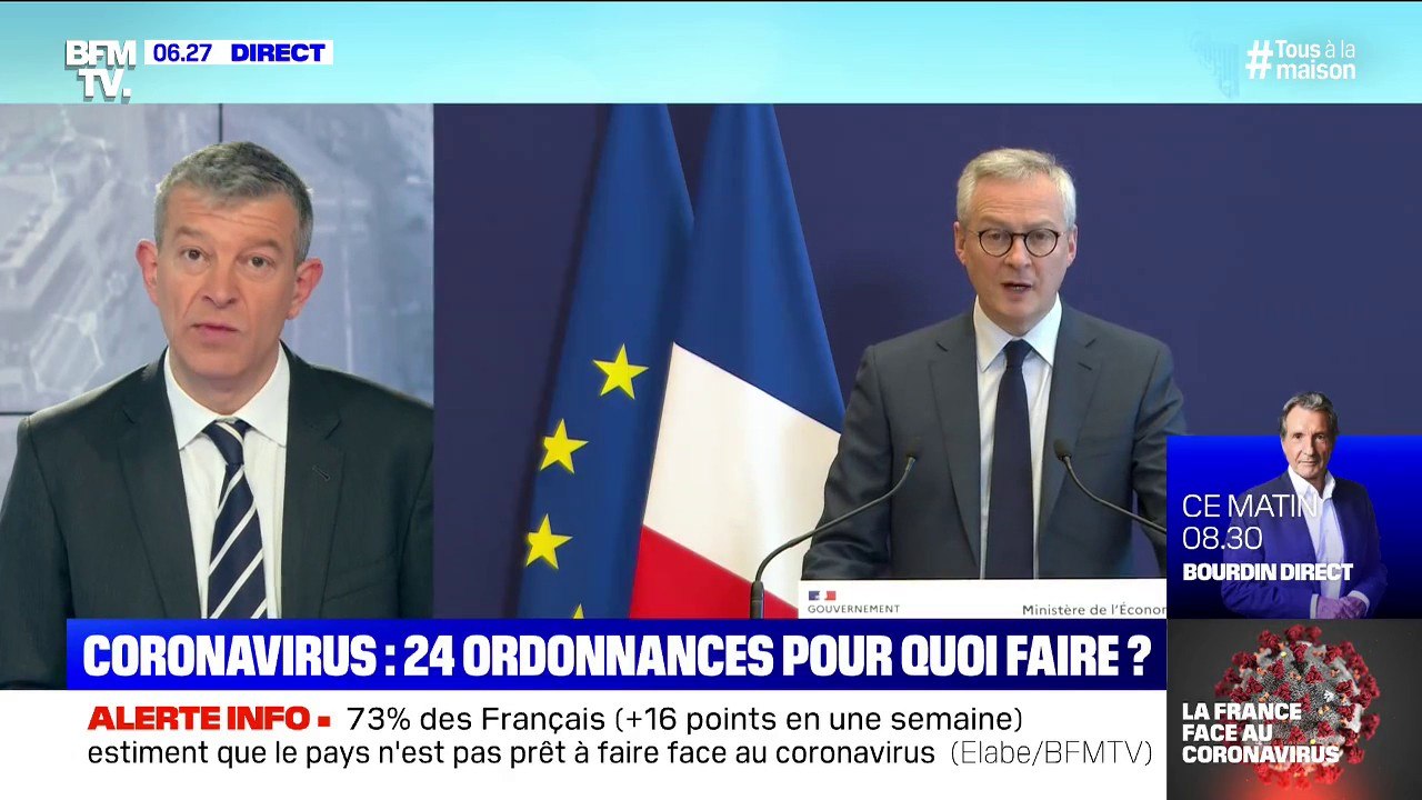 Coronavirus: que vont apporter les 24 ordonnances présentées au conseil des ministres ce mercredi ?