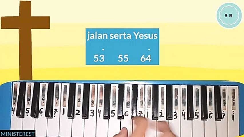 NOT PIANIKA LAGU JALAN SERTA YESUS [JCLF] | LAGU ROHANI - Video Dailymotion