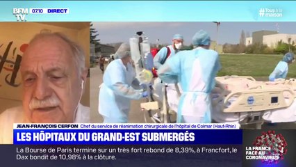 Tải video: Le chef du service de réanimation chirurgicale de l'hôpital de Colmar assure que 