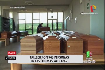 Italia rompe la tendencia a la baja de fallecidos por coronavirus