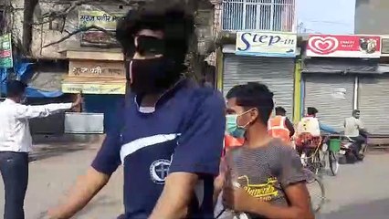 मैनपुरी: कोरोना को हराने के लिए शहर में कराई गई फँगिंग