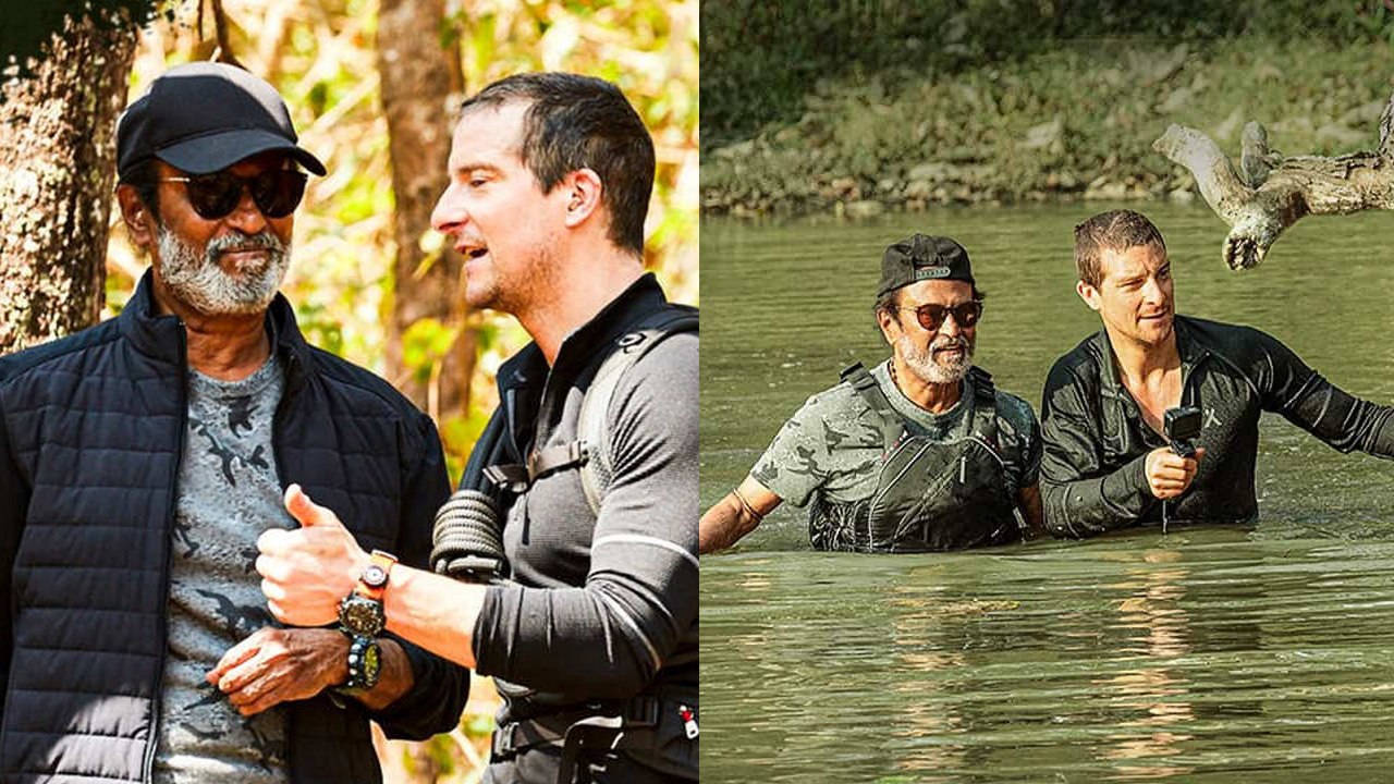 Into The Wild With Bear Grylls and Rajinikanth | Rajinikanth TV debut show