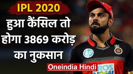 IPL 2020: BCCI set to face a loss of Rs 3849 crore due to cancellation | वनइंडिया हिंदी