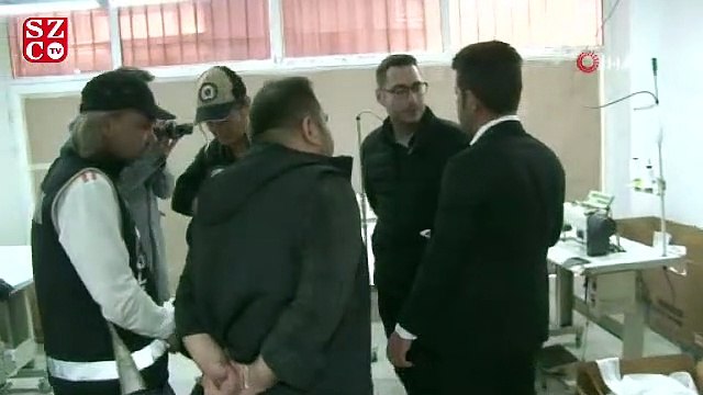 İzmir’de ’merdiven altı’ maske üreten adrese operasyon: bin 500 maske ele geçirildi