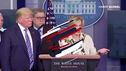 Koronavirüs şakası Trump'ı korkuttu