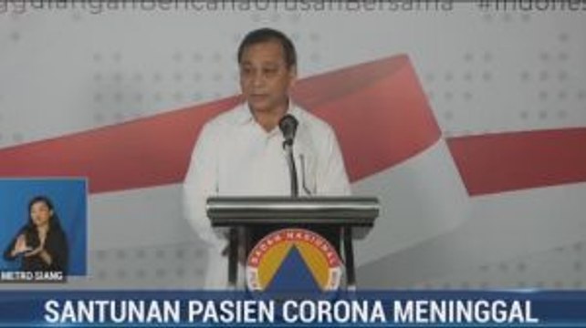 Ahli Waris Korban Wabah Covid-19 Terima Santunan Rp15 Juta