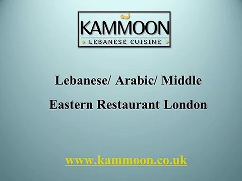 Lebanese/ Arabic/ Middle Eastern Restaurant London