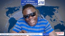 JTE : Démission d’Amon Tanoh du gouvernement, Gbi de fer s’adresse aux militants du RHDP