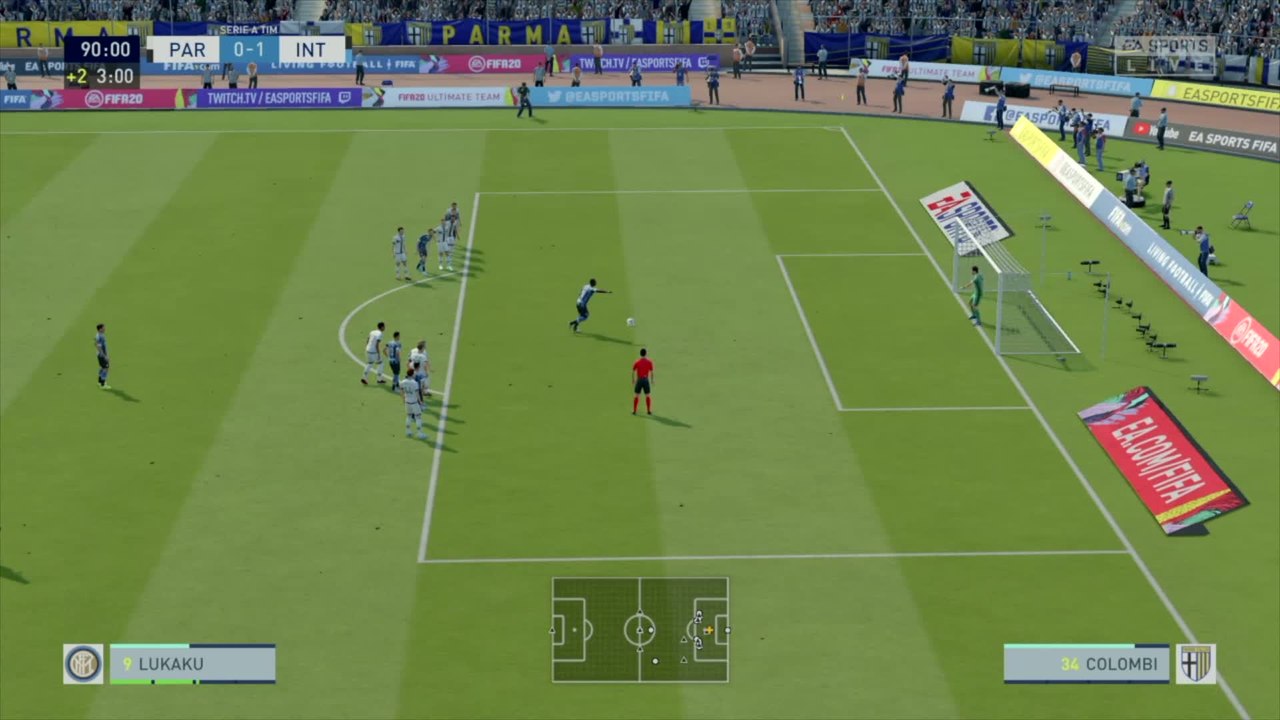 Parme AC - Inter Milan : notre simulation FIFA 20 (Serie A - 28e journée)