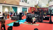 Salak South Chee Hou Temple Lion Dance (Yellow Team) performance at 26th Lion Dance Championship, Glo Damansara