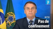 Coronavirus : pour Bolsonaro « notre vie doit continuer »