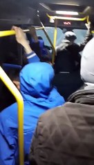 Vahim durum! Gebze-Halkalı minibüsünde